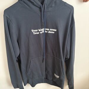 Eddie Bauer Dark Blue Hoodie Sweater